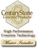 CenturyStone Concrete Products High Performance Concrete Technology Master Installer